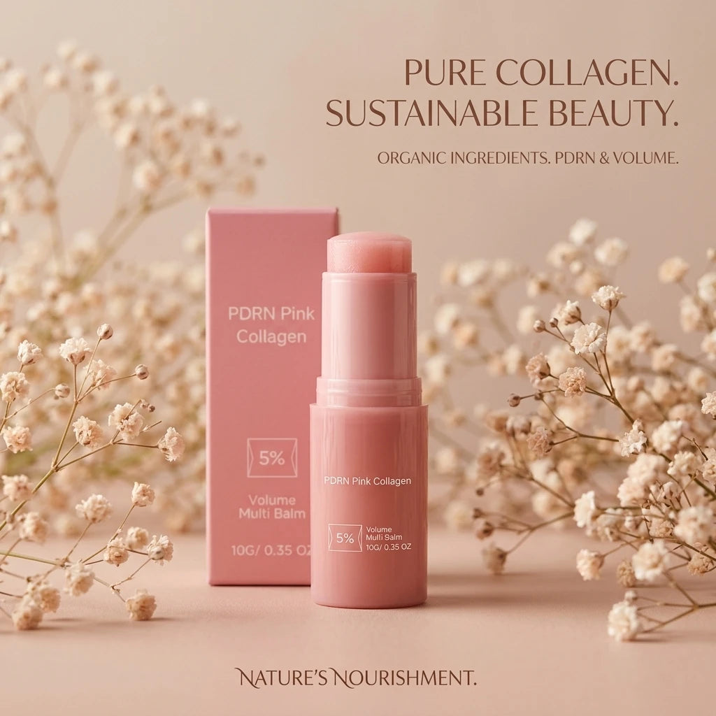 PDRN Collagen Multi Balm Face Lip Multi Use Reduce Wrinkle Improve Dryness Nourish Skin Barrier Repair Fine Lines Skin Care Balm