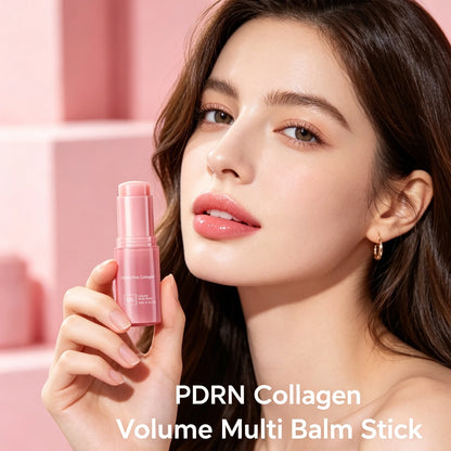 PDRN Collagen Multi Balm Face Lip Multi Use Reduce Wrinkle Improve Dryness Nourish Skin Barrier Repair Fine Lines Skin Care Balm