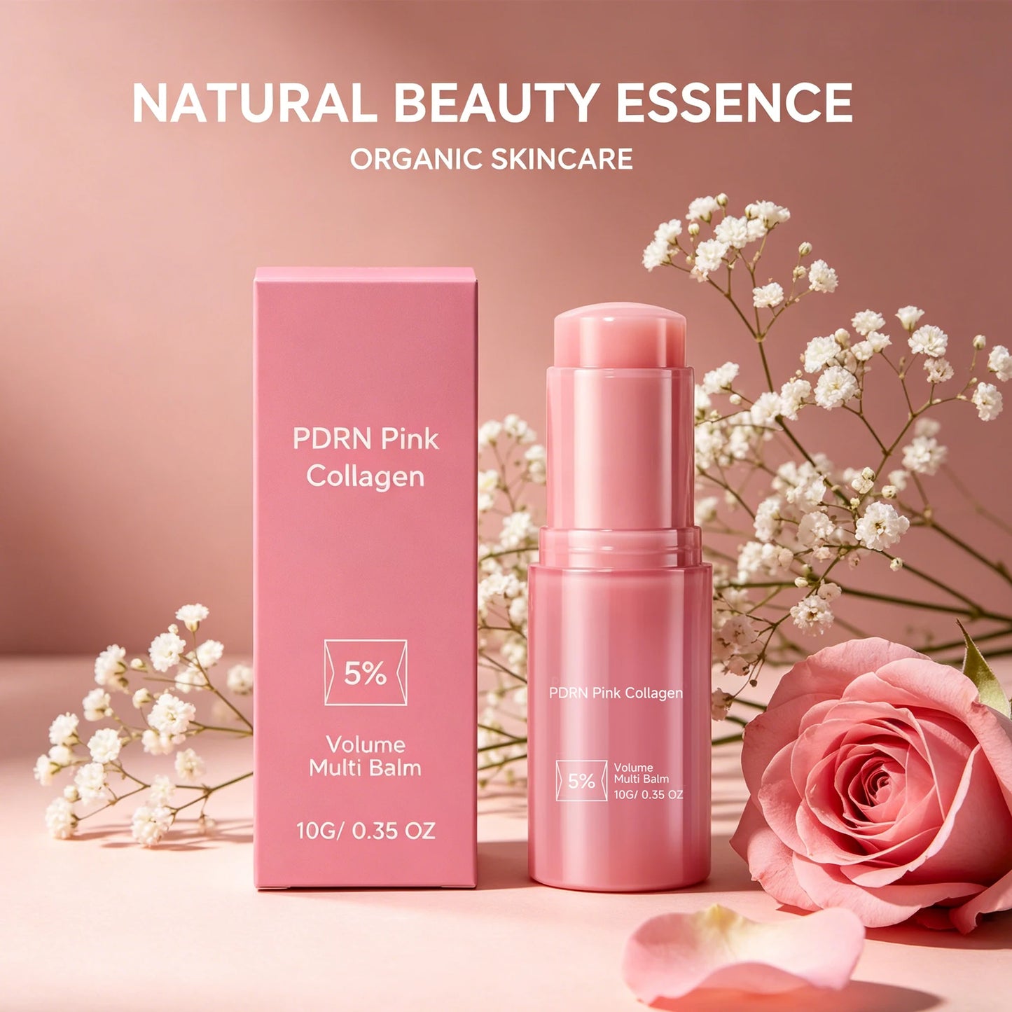 PDRN Collagen Multi Balm Face Lip Multi Use Reduce Wrinkle Improve Dryness Nourish Skin Barrier Repair Fine Lines Skin Care Balm